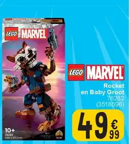 Cora Rocket en Baby Groot aanbieding