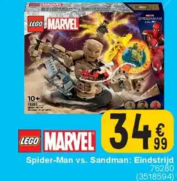 Cora Spider-Man vs. Sandman: Eindstrijd aanbieding