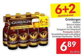 Intermarché Grimbergen Abdijbier aanbieding