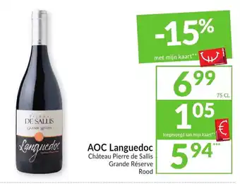 Intermarché AOC Languedoc aanbieding