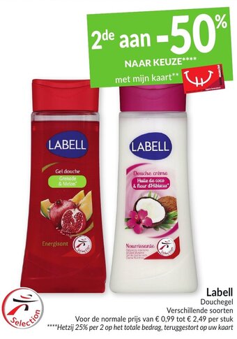 Intermarché Labell Douchegel aanbieding