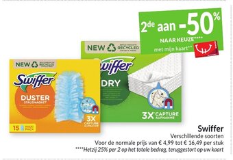 Intermarché Swiffer aanbieding