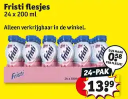 Kruidvat Fristi flesjes aanbieding