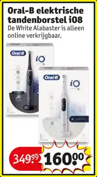 Kruidvat Oral-B elektrische tandenborstel i08 aanbieding