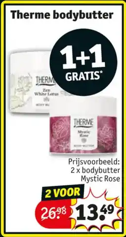 Kruidvat Therme bodybutter aanbieding