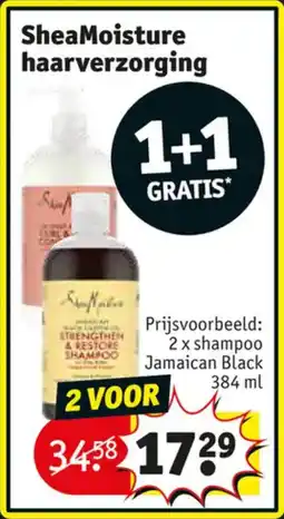 Kruidvat SheaMoisture haarverzorging aanbieding