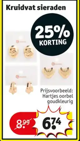 Kruidvat Kruidvat sieraden aanbieding