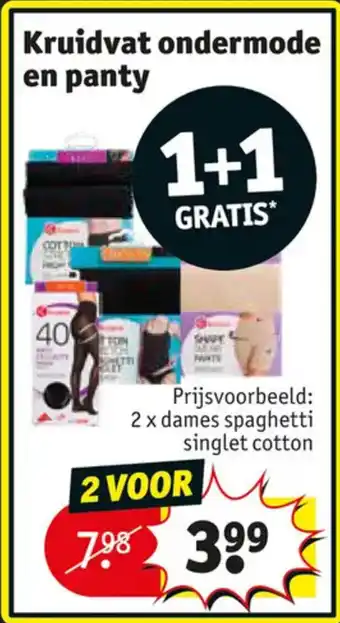 Kruidvat Kruidvat ondermode en panty aanbieding