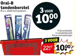 Kruidvat Oral-B tandenborstel aanbieding