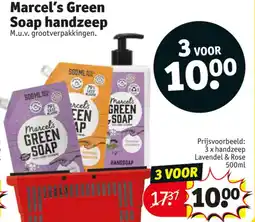 Kruidvat Marcel's Green Soap handzeep aanbieding