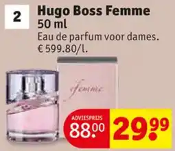 Kruidvat Hugo Boss Femme aanbieding