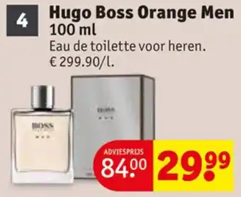 Kruidvat Hugo Boss Orange Men aanbieding