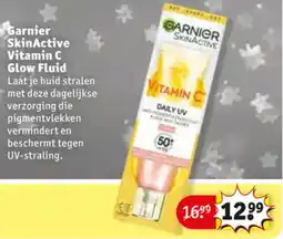 Kruidvat Garnier SkinActive Vitamin C Glow Fluid aanbieding