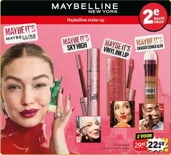 Kruidvat Maybelline aanbieding