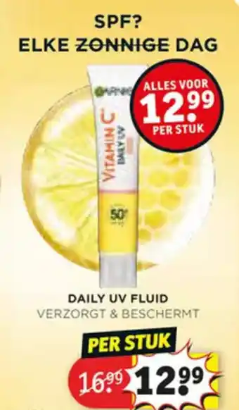 Kruidvat Garnier SPF? Elke Zonnige Dag aanbieding