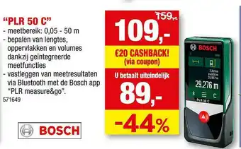 Hubo &quot;plr 50 C&quot; Aanbieding bij Hubo aanbieding