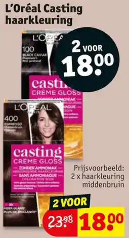 Kruidvat L'Oréal Casting Haarkleuring aanbieding