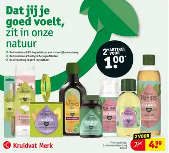 Kruidvat Kruidvat Merk Natures aanbieding