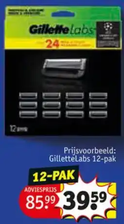 Kruidvat GilletteLabs aanbieding