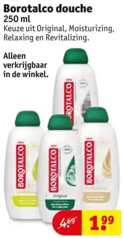 Kruidvat Borotalco Douche aanbieding