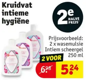 Kruidvat Kruidvat Intieme Hygiene aanbieding