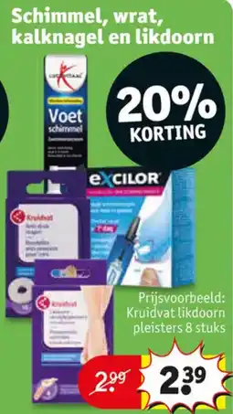 Kruidvat Schimmel, wrat, kalknagel en likdoorn aanbieding