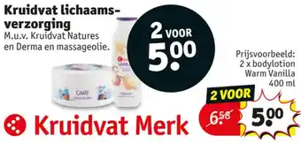 Kruidvat Kruidvat lichaamsverzorging aanbieding