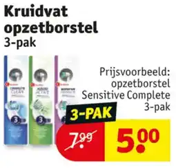 Kruidvat Kruidvat opzetborstel aanbieding