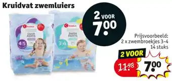 Kruidvat Kruidvat Zwemluiers aanbieding