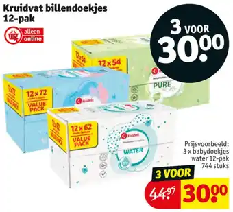 Kruidvat Kruidvat billendoekjes aanbieding