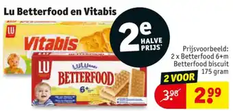 Kruidvat Lu Betterfood en Vitabis aanbieding