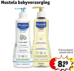 Kruidvat Mustela babyverzorging aanbieding