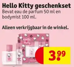 Kruidvat Hello Kitty geschenkset aanbieding