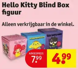 Kruidvat Hello Kitty Blind Box figuur aanbieding