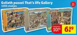 Kruidvat Goliath puzzel That's life Gallery aanbieding