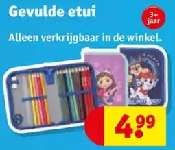 Kruidvat Gevulde etui aanbieding