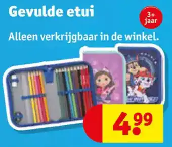 Kruidvat Gevulde etui aanbieding