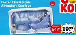 Kruidvat Frozen Elsa & Nokk Adventure Carriage aanbieding