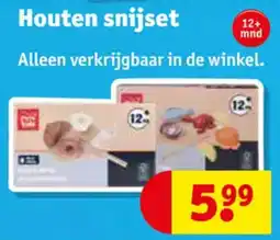 Kruidvat Houten snijset aanbieding