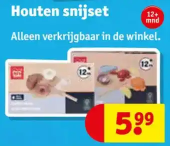 Kruidvat Houten snijset aanbieding