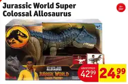 Kruidvat Jurassic World Super Colossal Allosaurus aanbieding