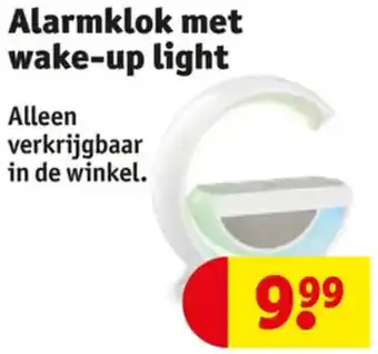 Kruidvat Alarmklok met wake-up light aanbieding