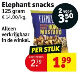 Kruidvat Elephant snacks aanbieding