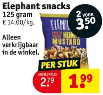 Kruidvat Elephant snacks aanbieding