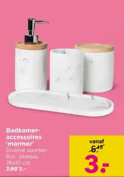 Xenos Badkamer Accessoires Marmer aanbieding