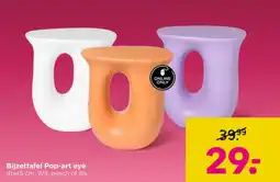 Xenos Bijzettafel Pop Art Eye aanbieding