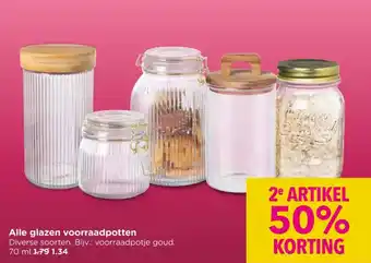 Xenos Alle Glazen Voorraadpotten aanbieding