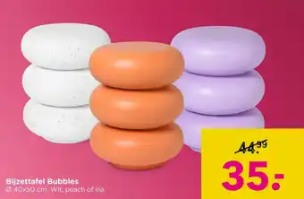 Xenos Bijzettafel Bubbles aanbieding