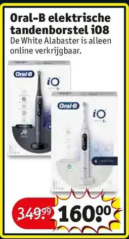 Kruidvat Oral-B elektrische tandenborstel iO8 aanbieding