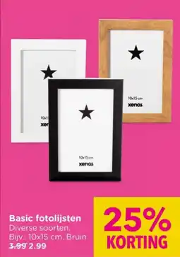 Xenos Basic Fotolijsten aanbieding